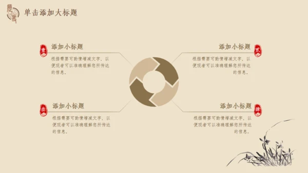 中国风历史课件模板