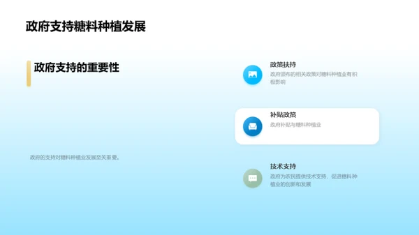 糖料种植：蓬勃发展与趋势