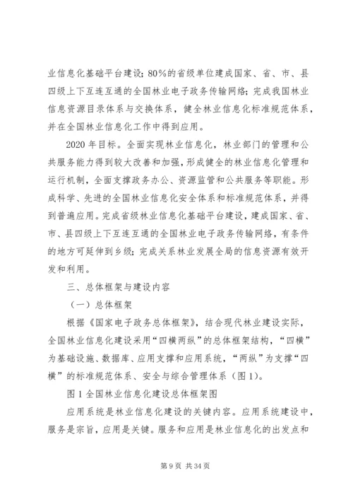 全国林业信息化建设纲要(20XX年20XX年) (4).docx