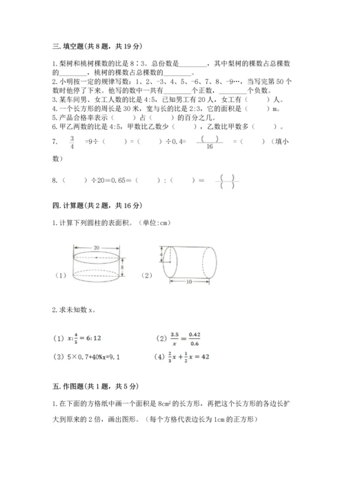 北师大版六年级下册数学期末测试卷精品（全优）.docx