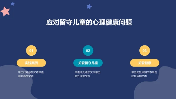 蓝色简约扁平幸福成长护苗活动PPT