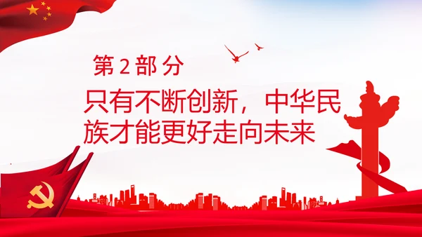 神舟十三号飞天梦航天强国载人航天精神PPT