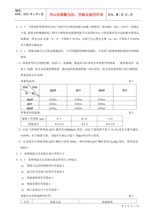 焊接工艺规范及操作规程.docx