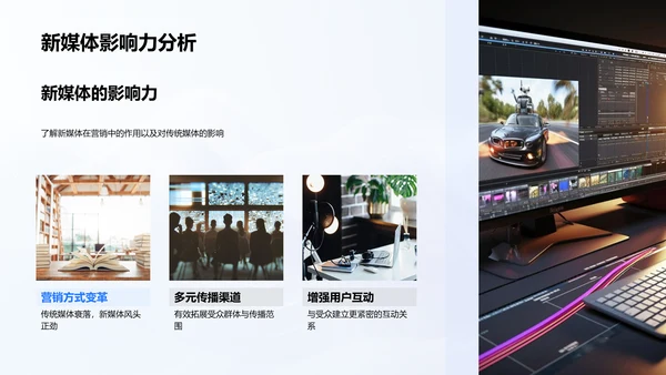 新媒体运营提升PPT模板
