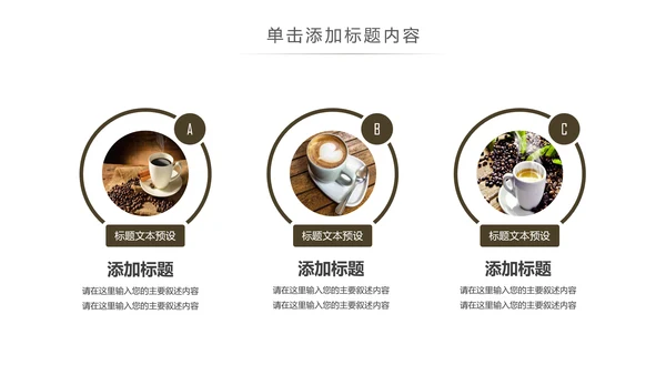 美味西餐厅休闲下午茶咖啡厅介绍咖啡介绍PPT