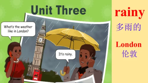 Unit3 Weather 课件(共55张PPT)