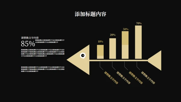 黑金奢华风公司企业宣传通用PPT模板