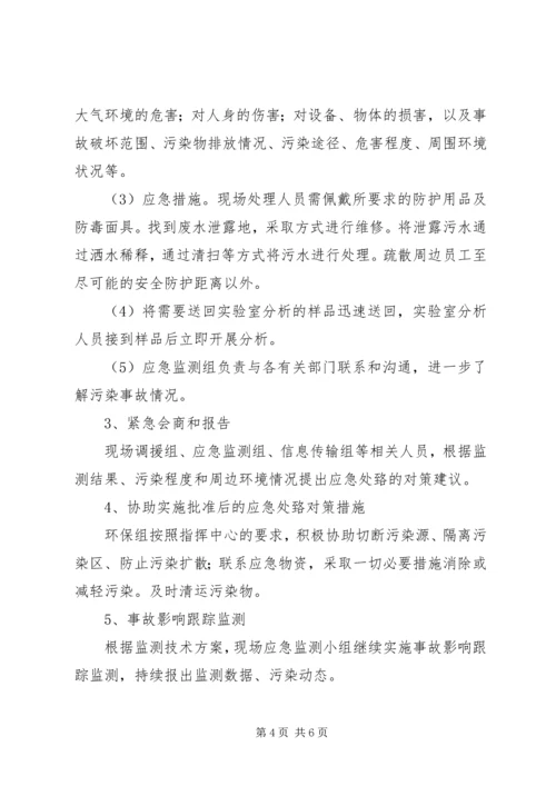 公司突发环境事件应急演练方案.docx