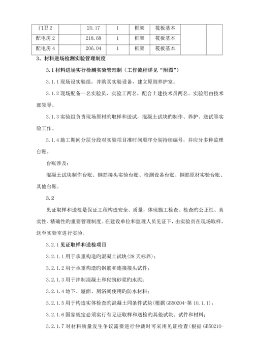 材料检测检验专题方案.docx