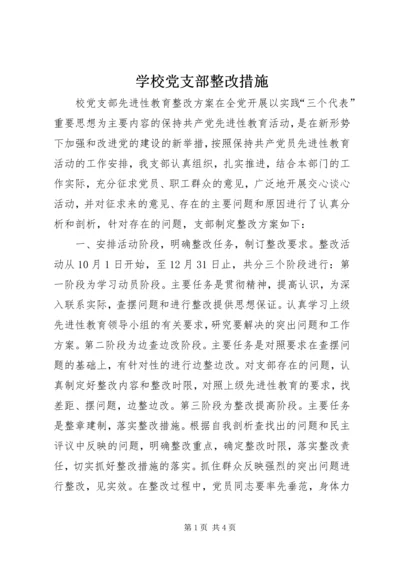 学校党支部整改措施 (5).docx