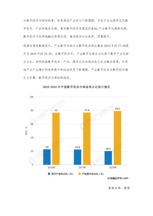 中国数字经济行业市场分析带动各行业数字化转型-推动就业市场稳定发展.docx