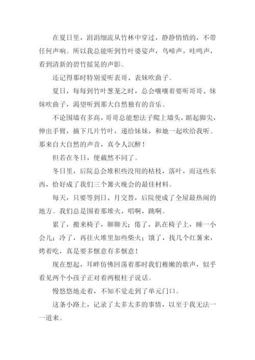 关于回家路上的作文.docx
