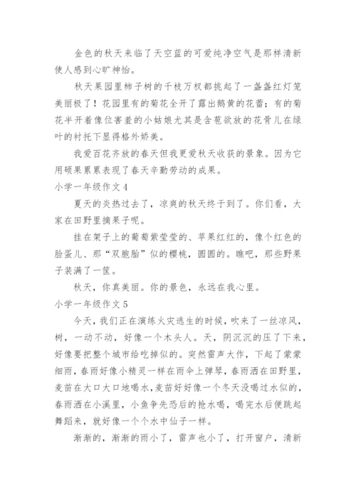 小学一年级作文.docx