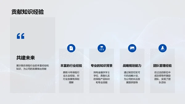 保险行业数字化转型PPT模板