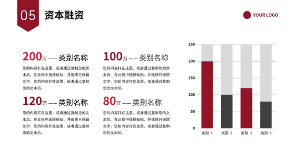 红色简约公司介绍企业介绍企业宣传公司简介ppt模板
