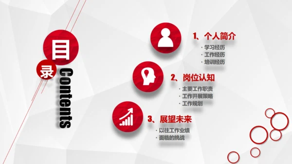 时尚简约竞聘报告通用PPT模板