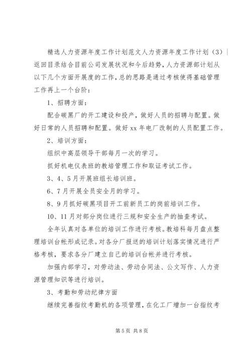 人力资源年度工作计划4篇.docx