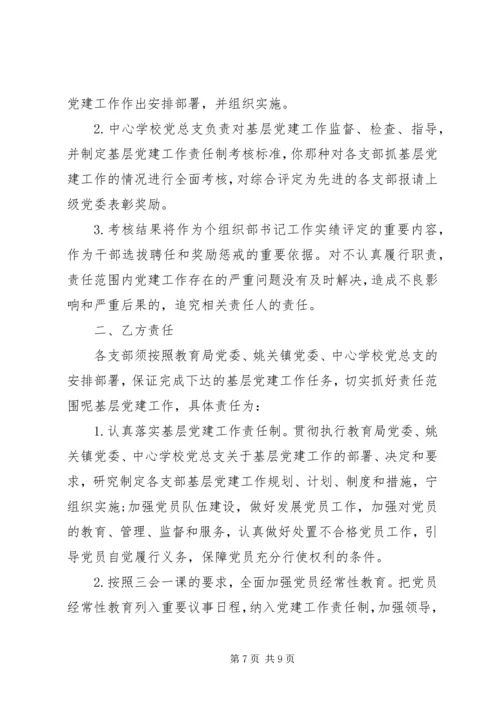 学校党建工作责任书 (2).docx