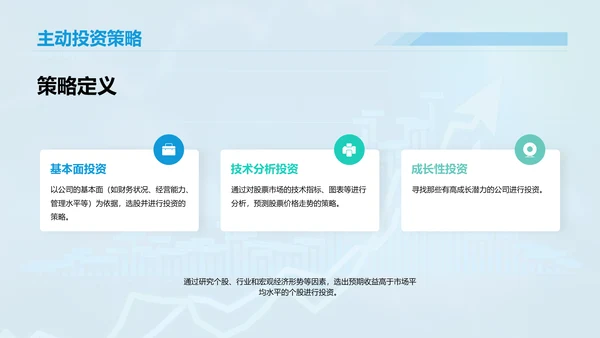 蓝色渐变商务股票投资金融专业毕业答辩PPT模板