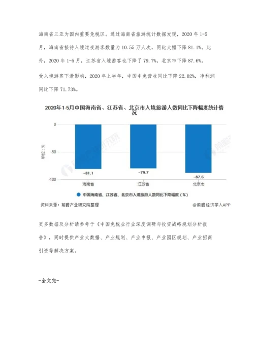 中国免税业行业市场现状及发展前景分析-相较于韩国市场开拓空间仍巨大.docx