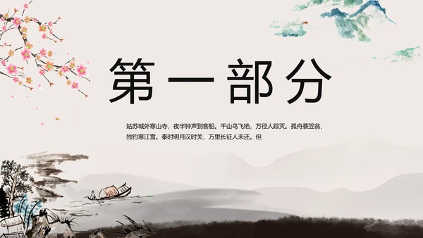 小学古诗词大会教学工作总结汇报PPT