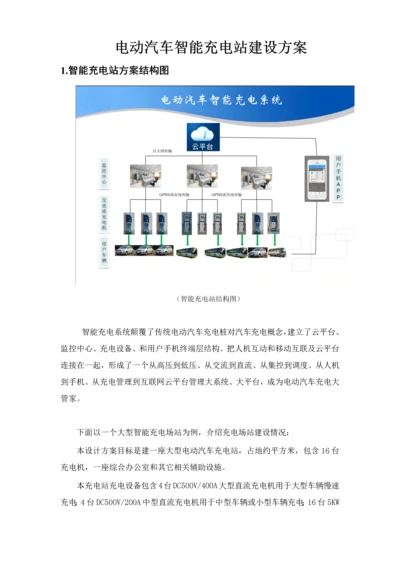 电动汽车智能充电站建设专项方案.docx