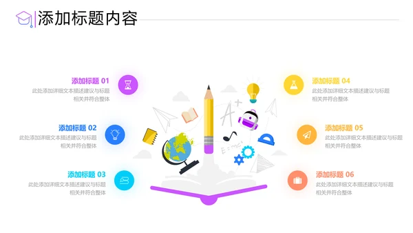 教学设计读书教育培训学校宣传PPT模板
