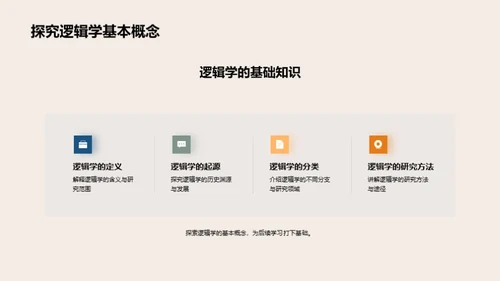 逻辑思维之探索