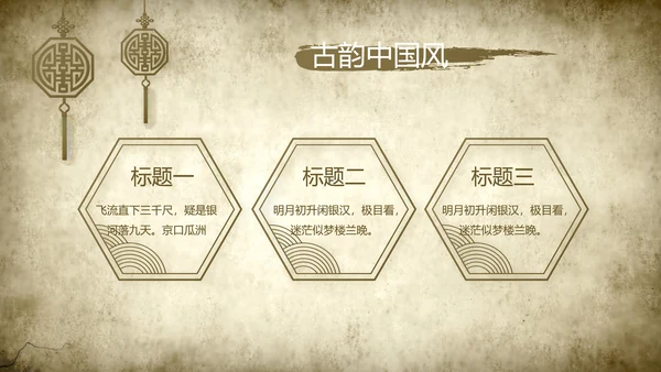 中医文化工作总结汇报计划动态PPT模板