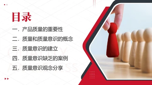 2023年质量意识品质培训提升员工质量意识商务培训PPT课件