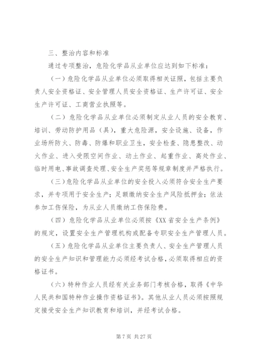 危险化学品专项治理方案.docx