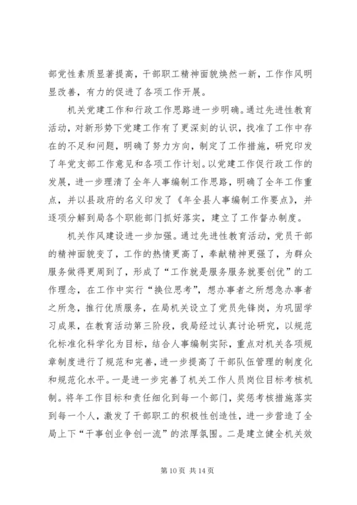 人事局上半年人事编制工作小结个人工作总结.docx