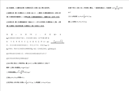 2021年高中物理必修一知识点整理