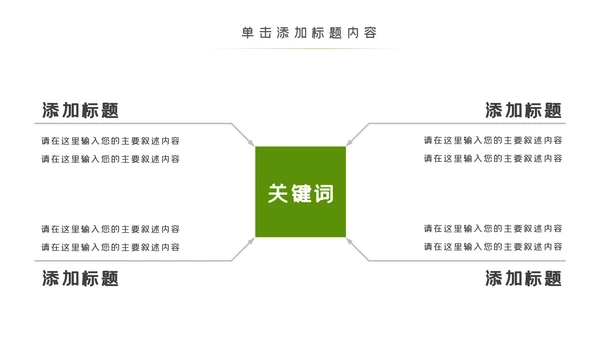 绿色乡村旅游新农村建设乡村建设PPT模板