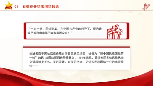 推进民族团结进步成就综述：同心奔赴美好前程专题党课PPT