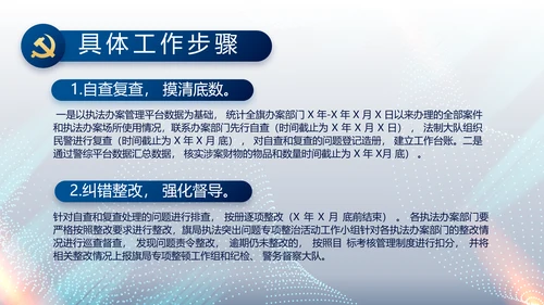 全国开展政法队伍教育整顿党课PPT