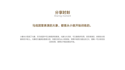 棕色简约风保险销售早会培训