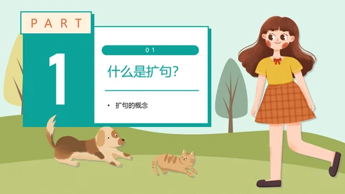 START扩句的方法小学一年级语文通用PPT模板