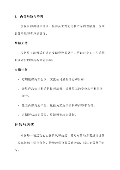 公共关系活策划书