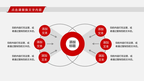 红色大气中国银行金融投资银行证券PPT模板