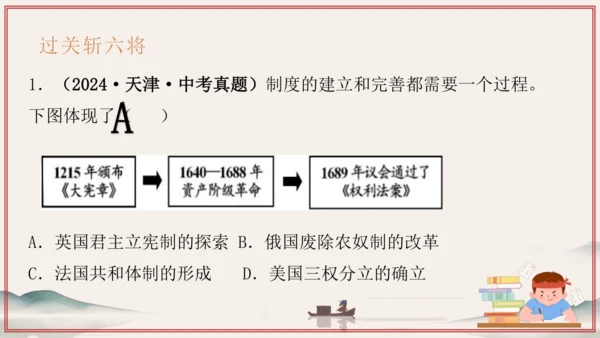 第6单元 资本主义制度的初步确立（考点串讲）-2024-2025学年九年级历史上学期期中考点大串讲（