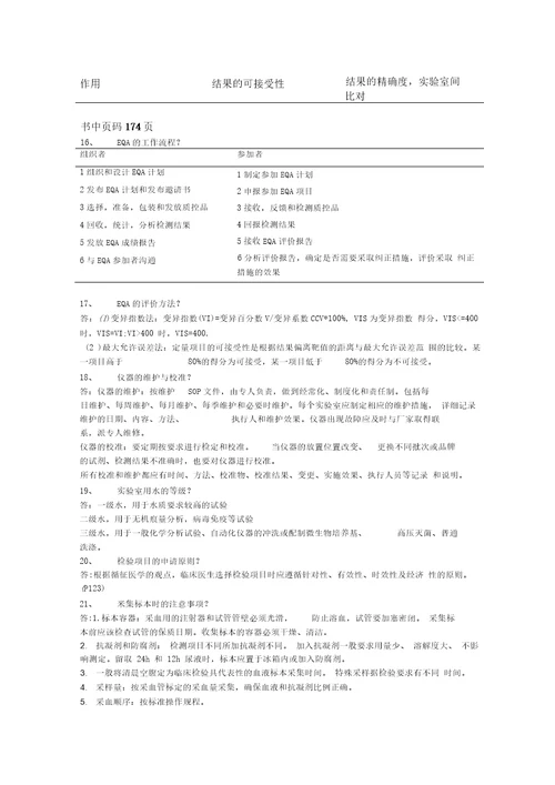 临床实验室管理复习题doc资料