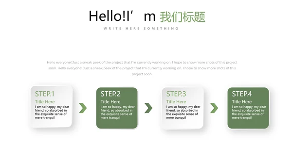 绿色小清新餐饮商业计划书动态PPT