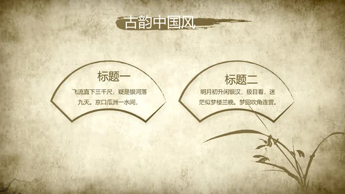 中医文化工作总结汇报计划动态PPT模板