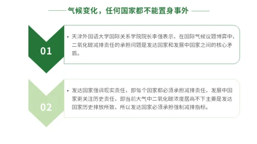 碳达峰碳中和科普生态宣传通用PPT模板