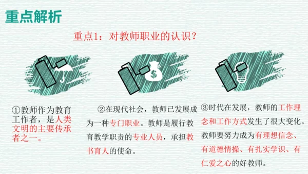 第三单元 师长情谊 复习课件（45张PPT）