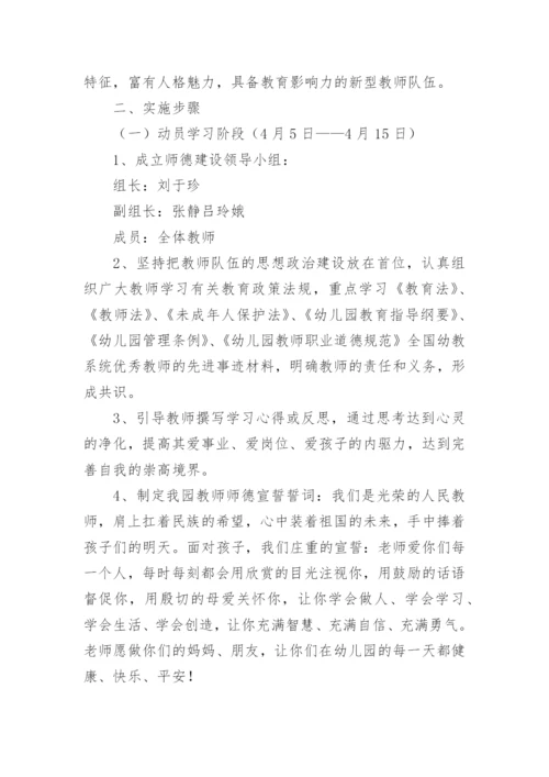 师德师风评比活动方案.docx