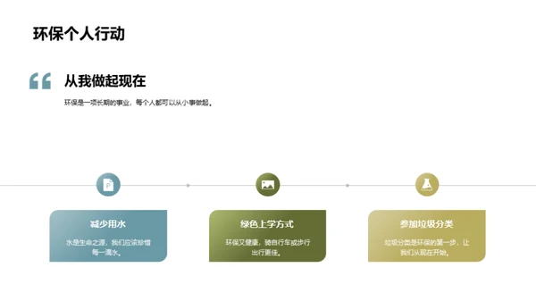 绿色生活新理念