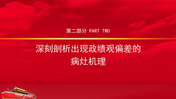 党员干部党课健全有效防范和纠治政绩观偏差工作机制PPT课件