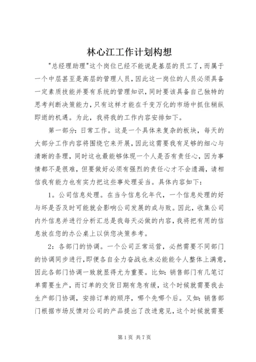 林心江工作计划构想.docx